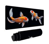 Alfombrilla de ratón de Gran - 800x400x3mm - animales Mouse Pad Gaming XXL - negro Alfombrilla Escritorio Precisión y Velocidad en Juegos - Antideslizante - Bordes Cosidos - Resistente al Agua LJ-1919