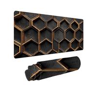 Alfombrilla de ratón de Gran - 900x400x3mm - Paisajes Mouse Pad Gaming XXL - Gris Alfombrilla Escritorio Precisión y Velocidad en Juegos - Antideslizante, Bordes Cosidos - Resistente al Agua -35547