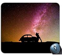 Alfombrilla de ráton de Juego de Costura de precisión, patrón de Abrazos de Pareja Rectángulo Personalizado Alfombrilla de ráton de Goma Antideslizante Alfombrillas de ratón de Juego