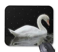 Alfombrilla de ráton del Juego Alfombrilla de Raton Cisne de la Noche Alfombrilla de ratón Haga Sus Propios tapetes de ratón Rectángulo Cielo Colorido Mousepad