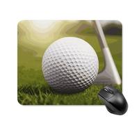 Alfombrilla de ratón deportiva con pelota de golf, alfombrilla de ratón para juegos, bonita alfombrilla de mouse para escritorio para mujer, alfombrilla de mouse grande para escritorio, alfombrilla de