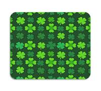 Alfombrilla De Ratón Día De San Patricio De Clover Portátil Alfombrilla Gaming Suave Protector De Escritorio para Ordenador Gamer Gaming 10X12In