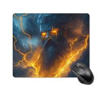 Alfombrilla De Raton Dios Hades Mitología Griega Mouse Pad Superficie Antipolvere Alfombrillas Impermeable Alfombrilla Ratón para Hogar Pc Home Office M