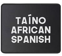 Alfombrilla De Raton Divertido Regalo del Orgullo Puertorriqueño En Español Africano Alfombrillas Cuadradada Portátil Mouse Pad con Base De Goma Mousepad para Computadora Oficina Pc L