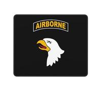 Alfombrilla De Ratón El 101.º Regimiento del Ejército Fue Transportado En Avión. Impermeable Alfombrilla Ratón Resistente Protector De Escritorio para Mujer Trabajo Portátil 10X12In