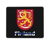 Alfombrilla De Raton Emblema Nacional De Finlandia Finlandés Alfombrillas Gaming Mousepad Antideslizante Alfombrilla Ratón para Pc Oficina Home Office L