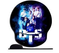 Alfombrilla de Ratón Ergonómica con Reposamuñeca Gel Boy BTS Sty83 Almohadilla para Ratón Antideslizante Base de Goma Mouse Pad Juego para Ordenador Oficina Laptop