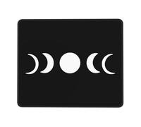 Alfombrilla De Ratón Espacio Lunar Alfombrilla para Computadora Cómoda Moderno Mouse Pad, para Hogar, Ordenador, Oficina, 25x30cm