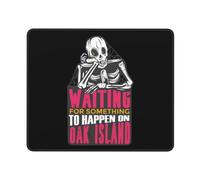 Alfombrilla De Raton Esperando Que Algo Suceda En Oak Island Alfombrilla Ratón Impermeable Mouse Pad con Base De Goma Mousepad para Oficina Hogar Home Office S