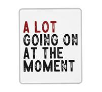 Alfombrilla De Ratón Están Sucediendo Muchas Cosas En Este Momento Alfombrilla De Ratón Rectangular Cómoda Mouse Pad Pequeña, para Oficina, Ordenador, 25x30cm