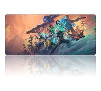 Alfombrilla de ratón estilo Gaming Valorant Jett Omen Phoenix Viper Reyna Sage Clove, formato extragrande, antideslizante, bordes finamente cosidos, fácil de limpiar, ideal para juegos y trabajo (d