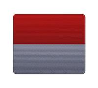 Alfombrilla De Ratón Flag of Indonesia Knitting Effect Mouse Pad Multifuncional Mousepad Protector Alfombra Raton para Oficina Pc Ordenador 25X30CM