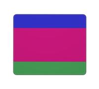 Alfombrilla De Ratón Flag of Kuban Peoples Republic Print Mouse Pad Multifuncional Mousepad Protector Alfombra Raton para Trabajo Ordenador Pc 25X30CM