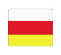 Alfombrilla De Ratón Flag of South Ossetia Print Mousepad Protector Mouse Pad Multifuncional Tapete Escritorio para Ordenador Pc Oficina 25X30CM