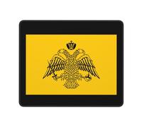 Alfombrilla De Ratón Flag of The Greek Orthodox Church Mouse Pad Duraderos Mousepad Antideslizamiento Alfombra Raton para Oficina Pc Ordenador 25X30CM