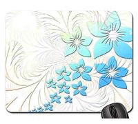 Alfombrilla De Ratón, Flores Fondo Hojas Hojas Flora Tarjeta De Felicitación0 Alfombrilla Gaming Antideslizante Alfombrilla Ratón Portátil Mouse Mat para Laptop Trabajo 25X30Cm
