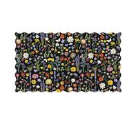 Alfombrilla de ratón Flores - Protector Escritorio para Mujer de Piel Vegana (Mouse Pad) para Uso Profesional u Oficina │ Regalo para Mujer │ Impermeable y Antideslizante (60X35 cm)