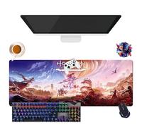 Alfombrilla de ratón Forbidden Game Horizon | Alfombrilla de ratón Gamer XL | Uso Oficina, Estudio y Hogar | Base Antideslizante + Superficie Suave (2, 31,5" × 11,8" × 0,12")