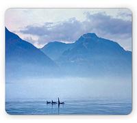Alfombrilla De Ratón Fotografía De Paisaje Marino con Orcas En La Isla De Vancouver Alfombrilla De Ratón Rectangular Personalizada Mouse Pad Pequeña, para Ordenador, Portátil, 25x30cm
