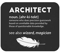 Alfombrilla De Ratón Funny Gag Sarcastic Funny Architect Meaning Noun Definition Architecture Saying Mouse Pad Duraderos Mousepad Multifuncional Alfombra Raton para Trabajo Ordenador Pc 25X30CM