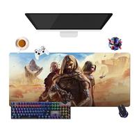 Alfombrilla de ratón Game Dune Awakening | Alfombrilla de ratón Gamer XL | Uso Oficina, Estudio y Hogar | Base Antideslizante + Superficie Suave (2, 35,4" × 15,7" × 0,12")