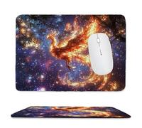 Alfombrilla de Ratón Gaming, Alfombrilla de Ratón Fina y Suave para Juegos 42 x 35 cm, Impermeable y Base Antideslizante, Mejora la precisión y la Velocidad, Accesorios Escritorio - Phoenix h-231