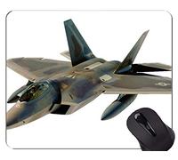 Alfombrilla de ratón Gaming, Base de Goma Antideslizante Raptor F 22 Jet Fighter