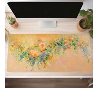 Alfombrilla de Ratón Gaming Océano, Alfombrilla Ratón XXL 60 x 30cm, Grande Azul Mouse Pad con Bordes Cosidos, Impermeable Base de Antideslizante Caucho Tapete Rato para Oficina, Regalo PjY1264 H-P