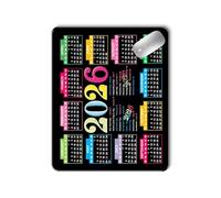 Alfombrilla de ratón grande, alfombrilla de escritorio multifuncional, 2026, diseño de calendario completo, bordes antideslizantes y bloqueados para planificación organizada, calendario de escritorio