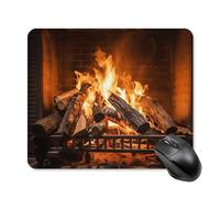 Alfombrilla de ratón grande para chimenea de leña ardiente, alfombrilla de mouse para juegos, alfombrilla de mouse para juegos, alfombrilla de mouse para escritorio, alfombrilla de mouse grande para