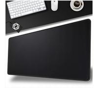 Alfombrilla de ratón grande para gaming, tapete de escritorio XXL negro 100X50Cm