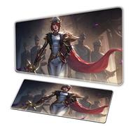 Alfombrilla de ratón grande para juegos, XXL para niñas anime mousepad - base de goma impermeable y antideslizante - bordes finos - Suitable for home and office computer accessories (C, 90-40-3C)