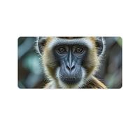 Alfombrilla de ratón Grande y Antideslizante The Silent Monkey para Escritorio de Oficina, Protector para Ordenador portátil y Bloc de Notas para Oficina y hogar, 30 x 60 cm