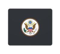 Alfombrilla De Ratón Great of The United States Print Mouse Pad Duraderos Mousepad Antideslizamiento Tapete Escritorio para Trabajo Ordenador Pc 25X30CM