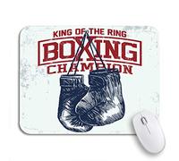 Alfombrilla De Ratón Guantes De Boxeo Vintage para Gimnasio, Ideales para Niños Y Adultos, para Entrenamiento Deportivo Alfombrilla Ratón Ordenador Cómoda Mouse Pad Pequeña, 25 x 30cm