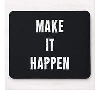 Alfombrilla De Raton Haz Que Suceda Mousepad Portátil Mouse Pad Gaming Alfombrillas para Oficina Home Office Pc M