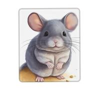 Alfombrilla de ratón impermeable para juegos con base de goma antideslizante, bonita alfombrilla de ratón de animales, alfombrilla de ratón para computadora portátil, alfombrilla de escritorio lavable