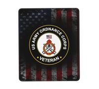 Alfombrilla De Ratón, Insignia De Regimiento del Cuerpo De Artillería del Ejército De Los EE. UU., Alfombrilla Gaming Antideslizante Alfombrilla Ratón Alfombrilla De Escritorio 25X30Cm