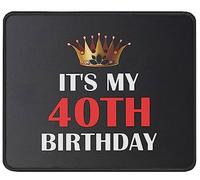 Alfombrilla De Ratón It's My 40Th Birthday 40Th Birthday Funny Tapete Escritorio Duraderos Mouse Pad Multifuncional Mousepad para Oficina Pc Ordenador 25X30CM
