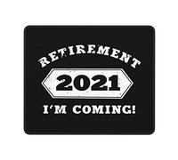 Alfombrilla De Raton Jubilado 2021 Ya No Es Mi Problema Alfombrillas Cuadradada Antideslizante Alfombrillas Impermeable Alfombrilla Ratón para Computadora Oficina Hogar M