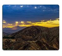 Alfombrilla de ratón Juego Alfombrilla de ratón Alfombrilla de ratón de Caucho Natural Caminata al Atardecer en el Espacio Abierto de Haskell Canyon Conjunto de Material de Goma Natural M0A11404