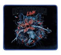 Konix Stranger Things Alfombrilla de ratón Gaming 32 x 27 cm - Superficie de Microfibra antiderrapante - Caucho - Motivo Demogorgon Live