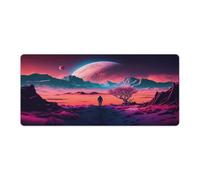 Alfombrilla de ratón larga lavable Journey Beyond The Stars 40x90cm para escritorio ordenador portátil juegos oficina hogar accesorio de escritorio