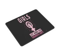Alfombrilla De Raton Las Chicas Sólo Quieren Tener Derechos Fundamentales Feminismo Mousepad Superficie Antipolvere Mouse Pad Impermeable Alfombrilla Ratón para Pc Oficina Hogar XL