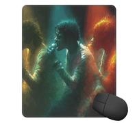 Alfombrilla de ratón lavable con base de goma antideslizante, alfombrilla de ratón Michael Jackson para laptop, computadora, juegos, oficina, hogar, 25 x 30 cm