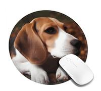 Alfombrilla de ratón lavable para computadora con base de goma antideslizante, bonita alfombrilla de ratón Beagle para laptop, accesorios de escritorio, alfombrilla de mouse para juegos, mesa de