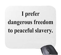 Alfombrilla De Raton Libertad Peligrosa Alfombrilla Ratón Superficie Antipolvere Mouse Pad Impermeable Mousepad para Computadora Pc Home Office S