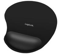 Alfombrilla de ratón LogiLink ergonómica con soporte de muñeca y base antiderrapante
