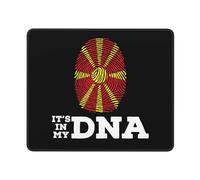 Alfombrilla De Ratón Macedonia del Norte Está En Mi ADN Alfombrilla Gaming para Ratón Lavable Alfombra Escritorio Impermeable Alfombrilla Escritorio para Oficina Pc Escritorio 25X30Cm