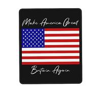 Alfombrilla De Ratón Make America Great Britain Again Mouse Pad Multifuncional Mousepad Protector Alfombra Raton para Trabajo Ordenador Oficina 25X30CM
